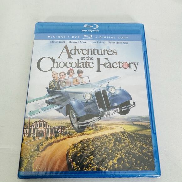 Adventures at the Chocolate Factory (Blu-ray, 2019) New Unopened - Picture 1 of 3